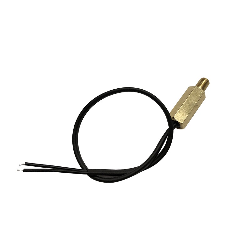 Temperature sensor for automobile water and oil temperature